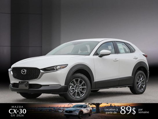 2026 Mazda CX-30 2026 Snowflake White Pearl