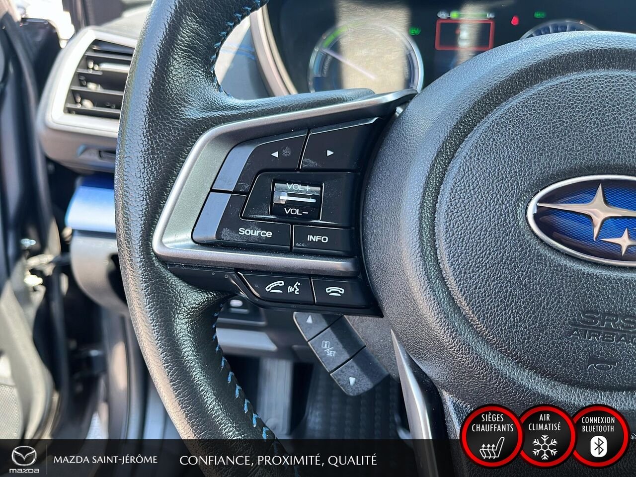 Subaru Crosstrek hybride rechargeable Limited HYBRIDE RECHARGEABLE | TOIT OUVRANT | AWD 2023 Gris Saint-Jérôme - photo #14