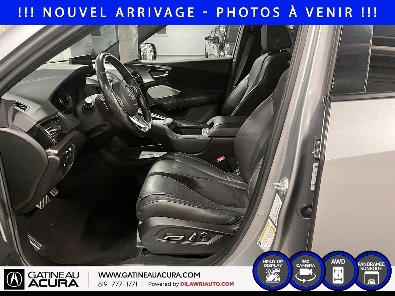 2024 Acura RDX A-Spec Platinum Élite SH-AWD Silver Ottawa & Gatineau - photo #9