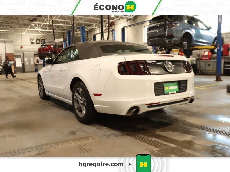Ford Mustang 2014 Blanc Laval - photo #5