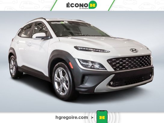 Hyundai Kona Preferred AWD GR ÉLEC A/C BLUETOOTH CAMÉRA MAGS 2022 Blanc