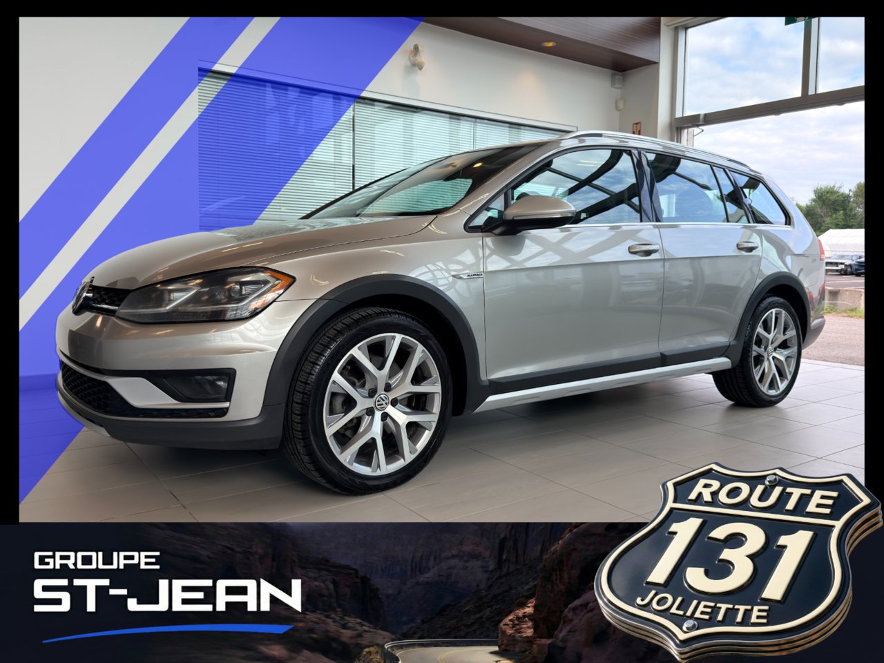 Volkswagen Golf Alltrack 2019 Gris Notre-Dame-des-Prairies - photo #0