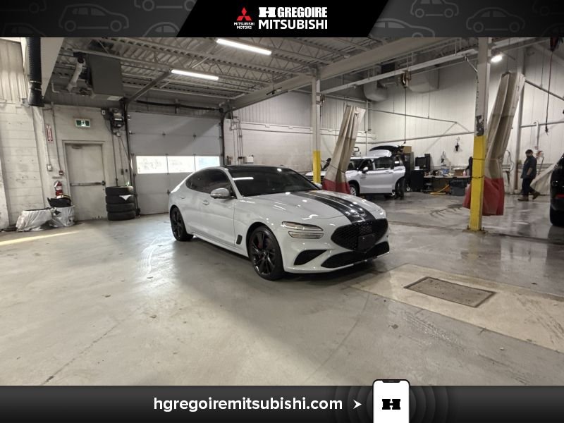Genesis G70 3.3T Sport *AWD *Cuir *Mags *Toit * Carplay 2023 Gris