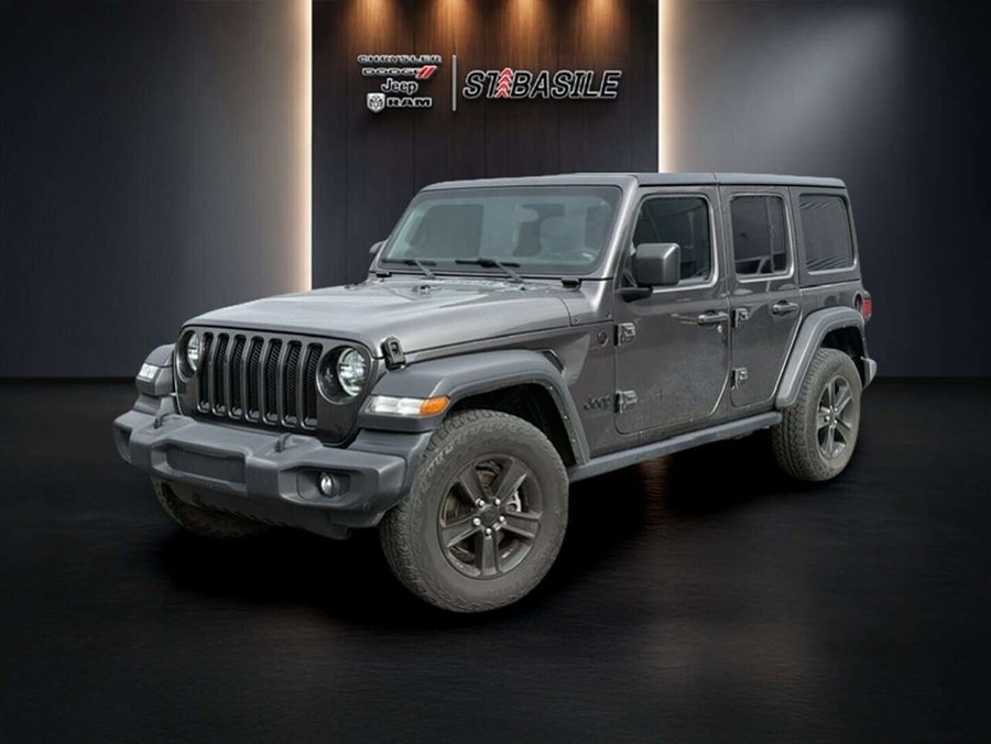 Jeep Wrangler Unlimited Sport Altitude 4x4 2021 Gris