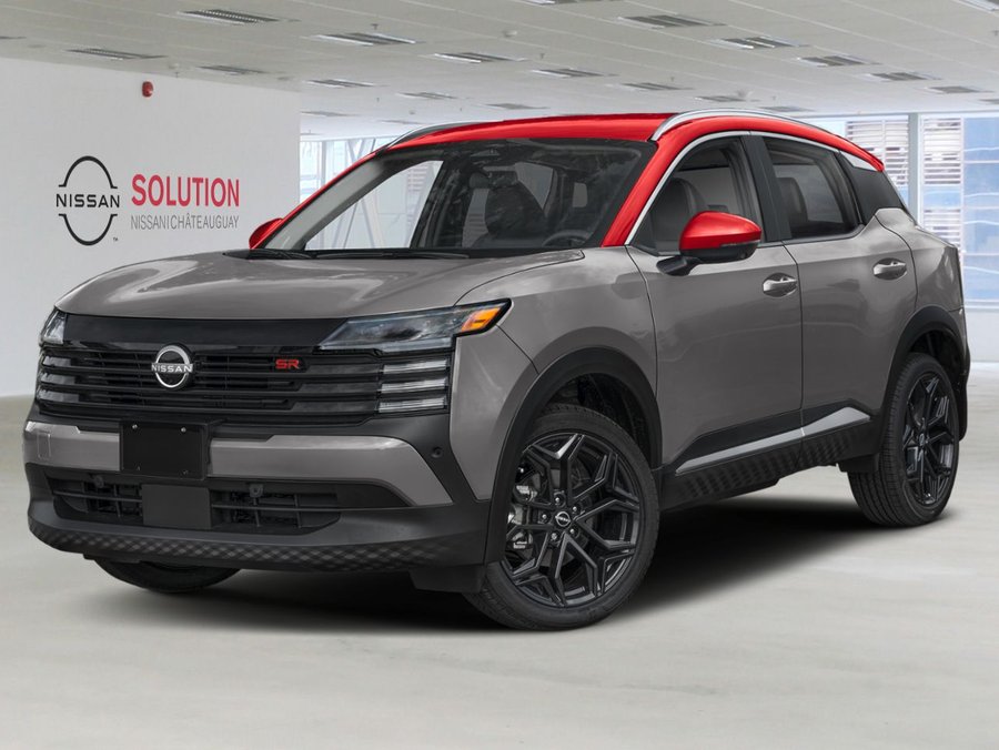 NISSAN Kicks KICKS SR PRIVIL GE 2027 Gris poudre métallisé/Couche teintée Braise écarlate