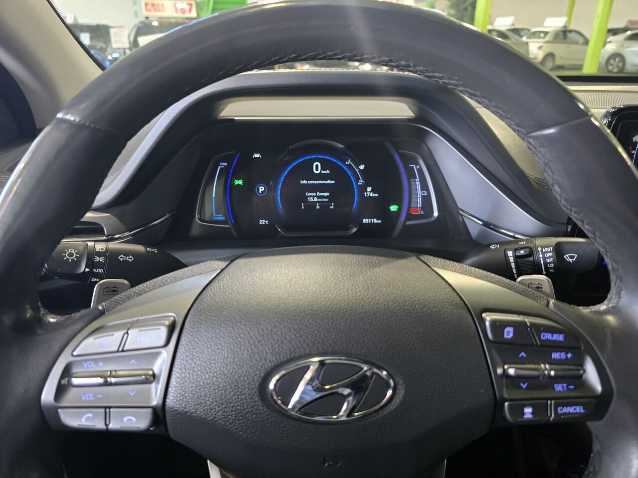 2021 Hyundai Ioniq Electric Black  - photo #20