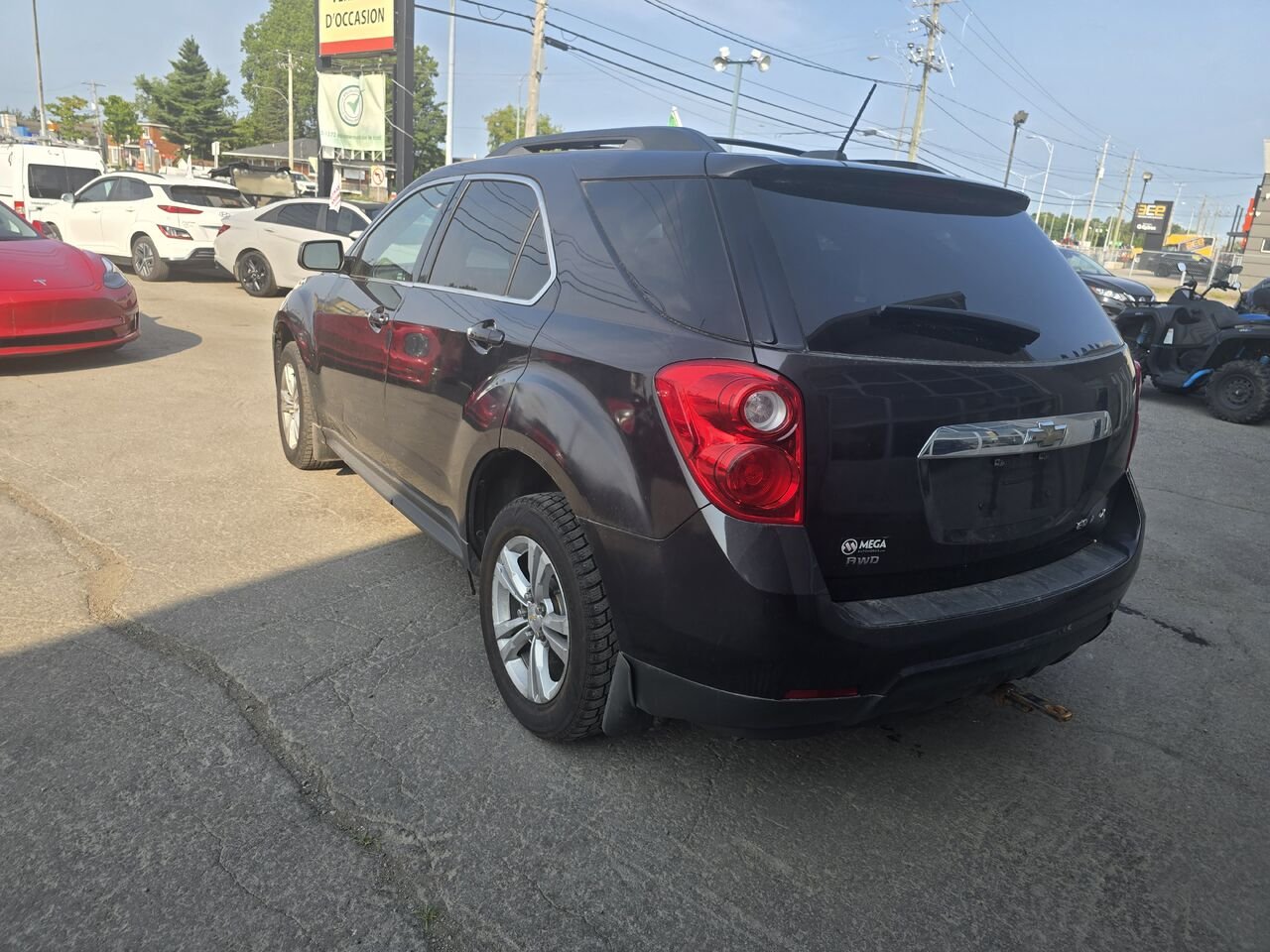 2015 Chevrolet Equinox Black  - photo #2