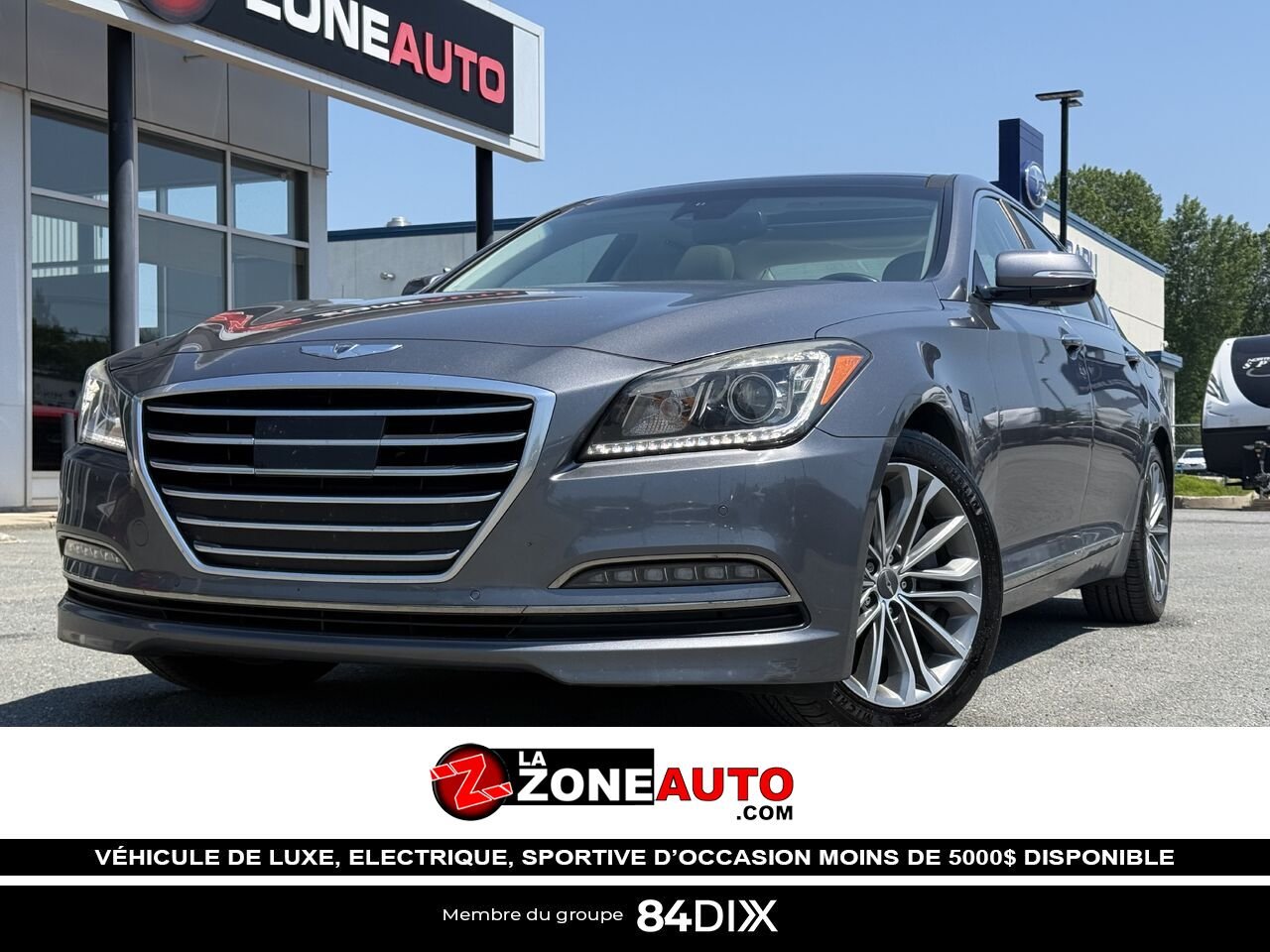 2016 Hyundai Genesis 3.8 Grey Granby - photo #0
