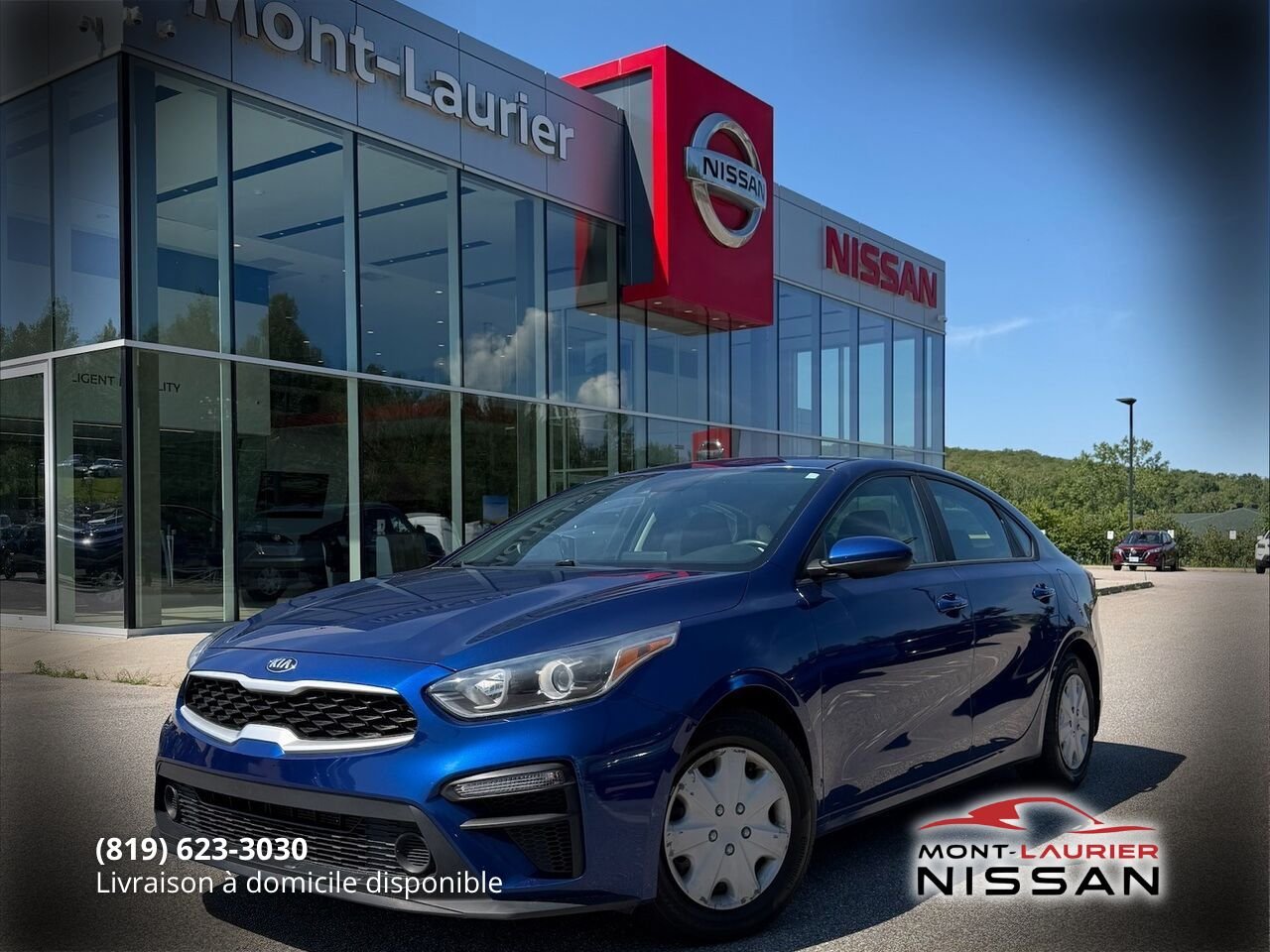 Kia Forte 2019 Bleu Mont-Laurier - photo #0