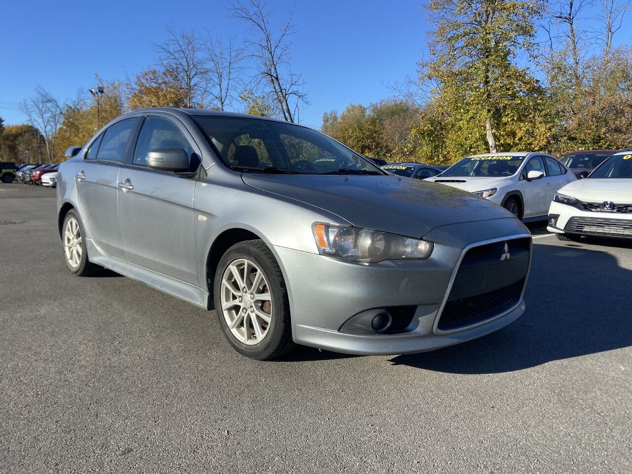 2015 Mitsubishi Lancer Silver Saint-Jérôme - photo #2