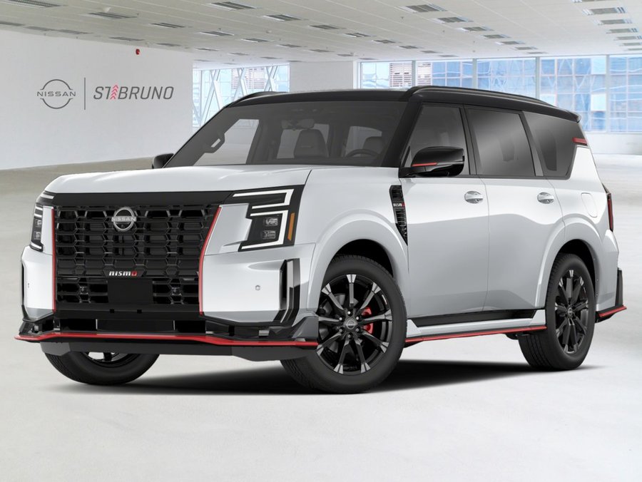 Nissan Armada NISMO 4X4 2026 Noir intense/Blanc Everest triple couche