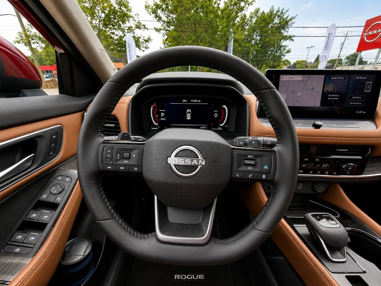 NISSAN Rogue ROGUE PLATINE 2026 Teinte braise écarlate Châteauguay - photo #14