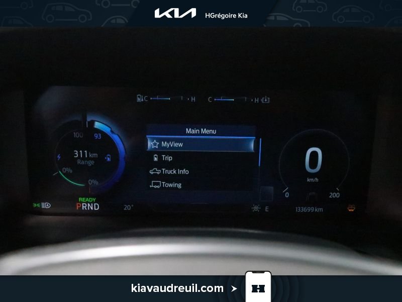 Ford F150 KA8110A | LARIAT AWD A/C CUIR GR ELECT MAGS CAM RECUL BLUETO 2023 Noir Laval - photo #18