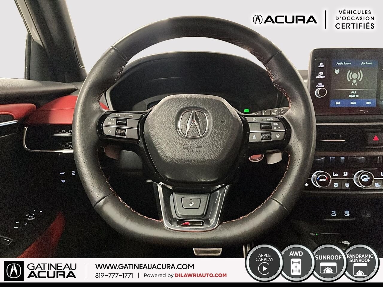 2025 ACURA ADX A-Spec SH-AWD White Gatineau - photo #9