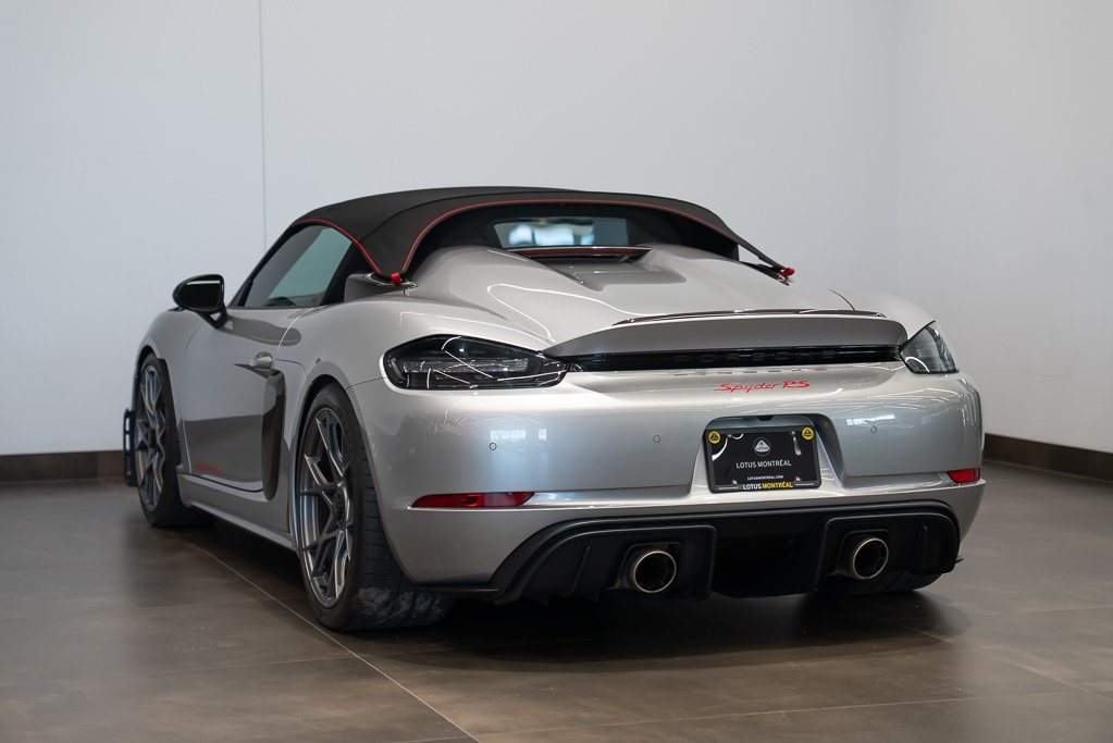 2024 Porsche 718 Spyder RS Roadster Spyder Silver Kirkland - photo #8
