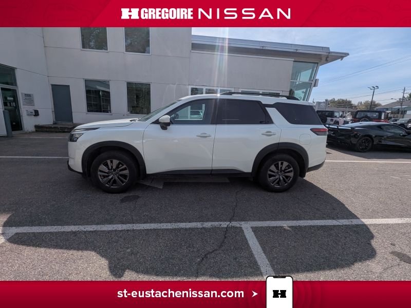 Nissan Pathfinder SE4847 | SV Moonroof APPLE CARPLAY MAGS AWD 2024 Blanc Laval - photo #7