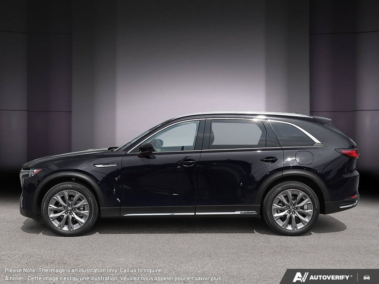 Mazda CX-90 hybride léger JM3KKDHD0T1411437 2026 Noir de jais mica Mirabel - photo #2