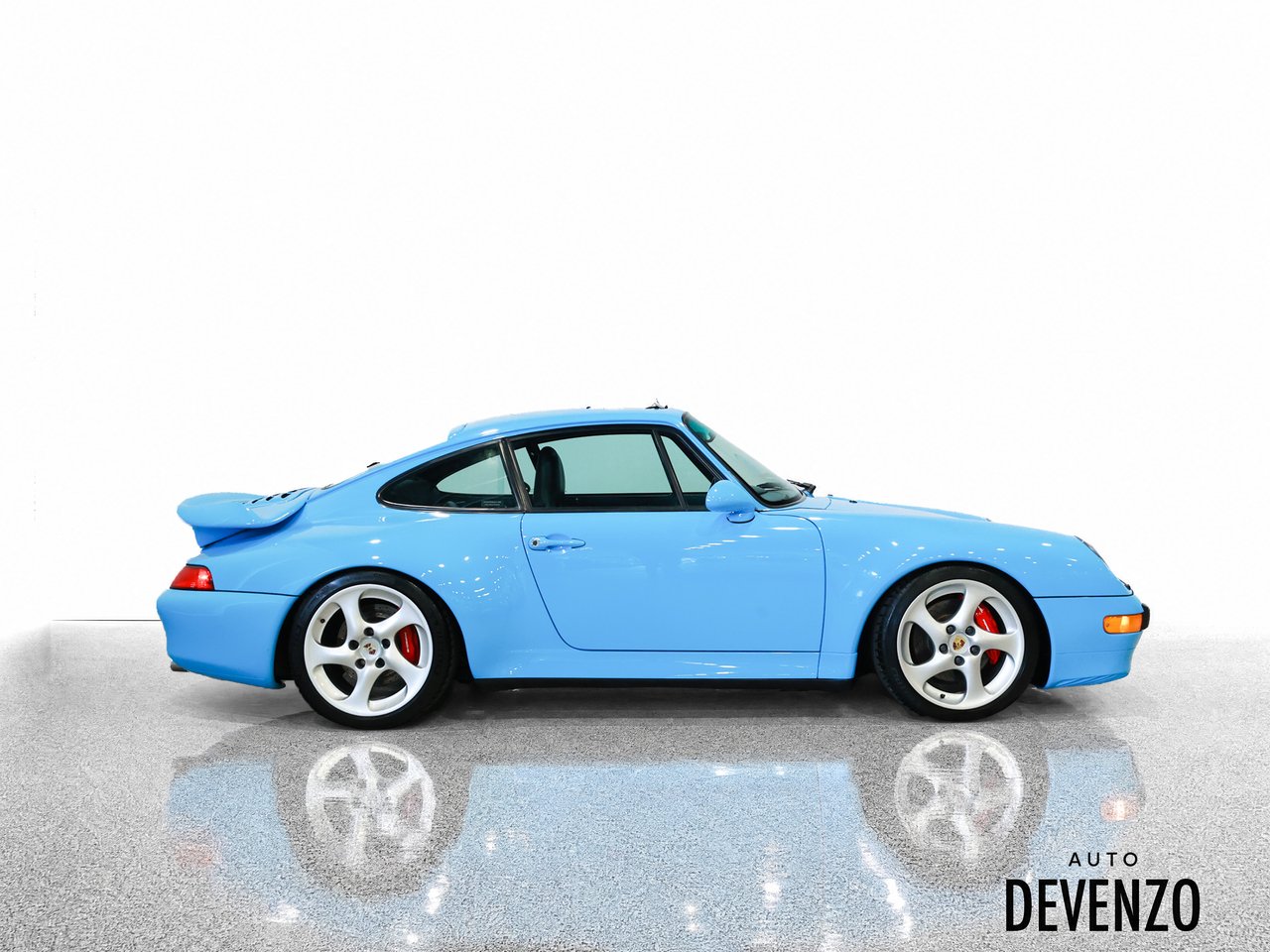 Porsche 993 1996 Bleu Saint-Eustache - photo #1