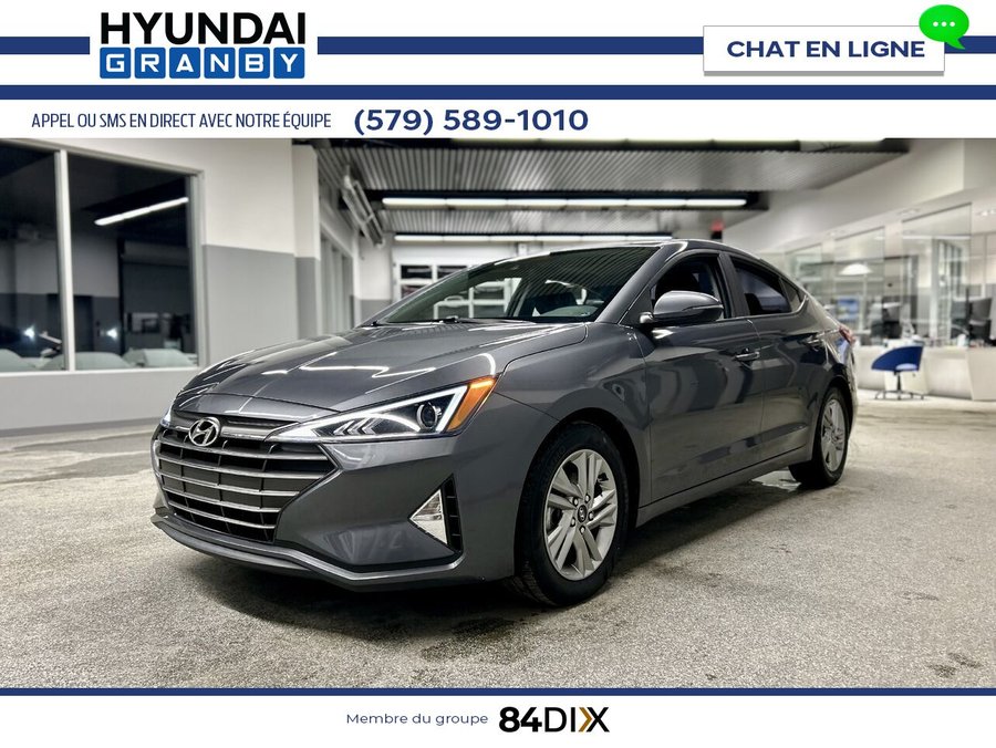 Hyundai Elantra Preferred Sun & Tech 2020 Gris