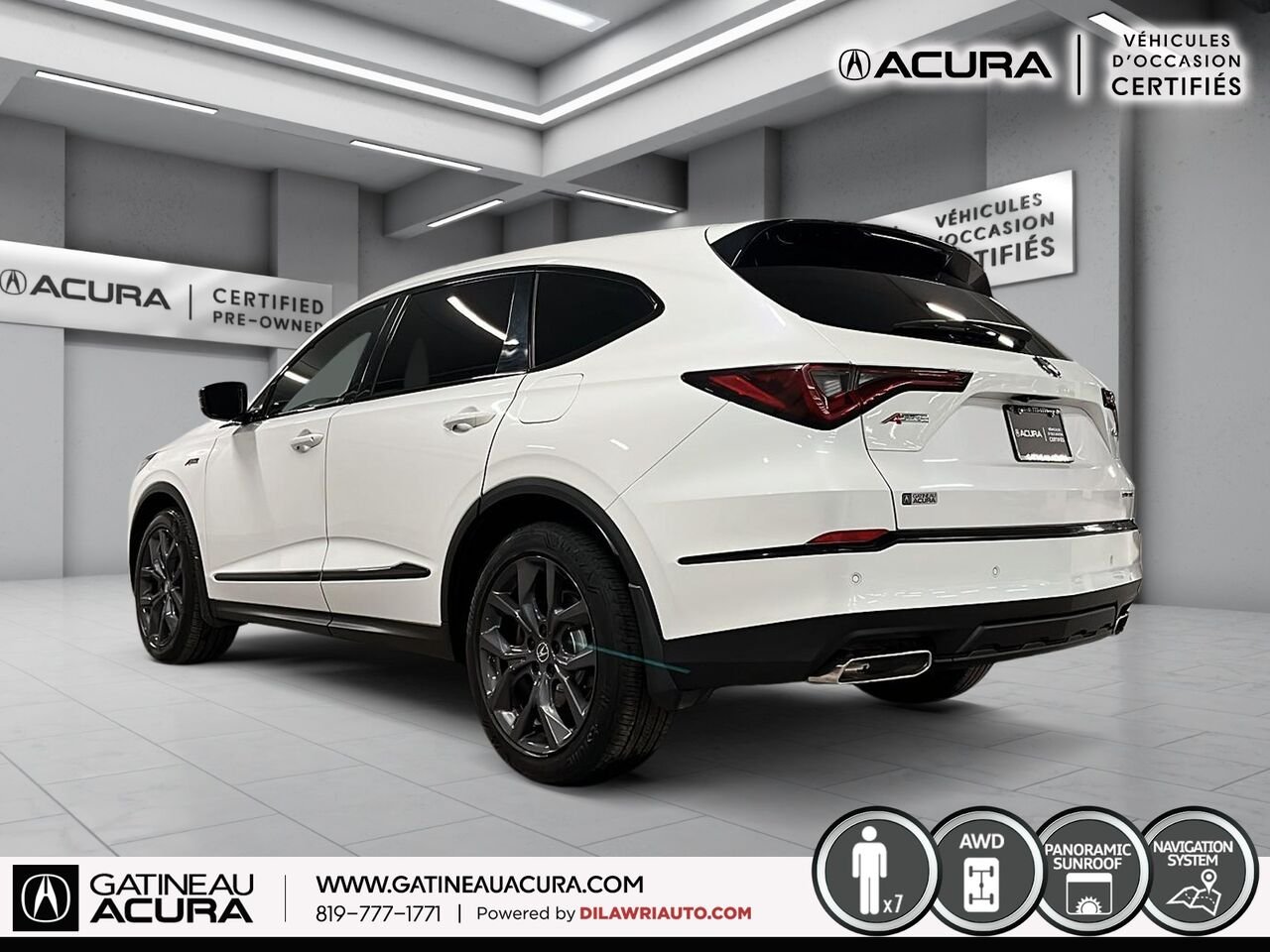 2023 Acura MDX A-Spec SH-AWD White Ottawa & Gatineau - photo #18