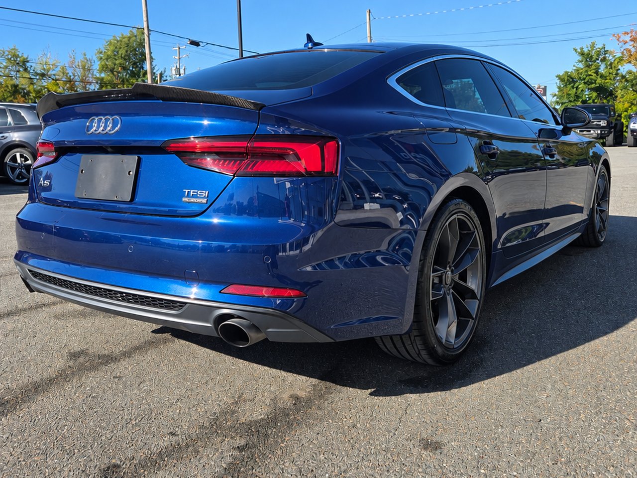 Audi A5 Sportback 2018 Bleu Granby - photo #6