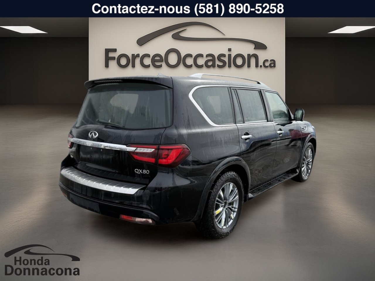 Infiniti QX80 2021 Noir  - photo #4