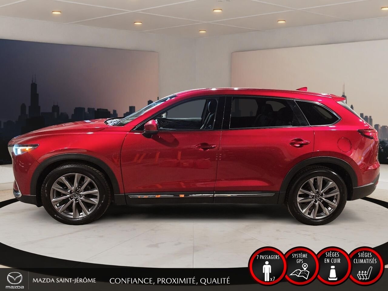 2020 Mazda CX-9 Red Saint-Jérôme - photo #9