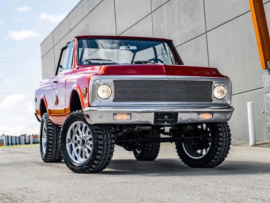 1972 Chevrolet Blazer Orange