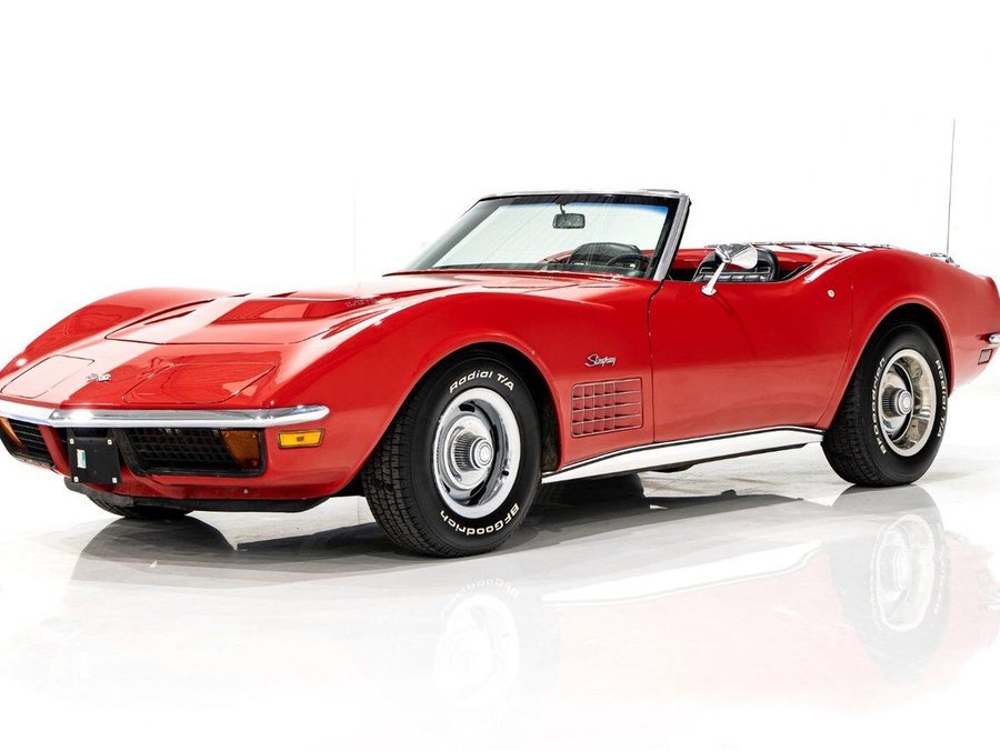 Chevrolet Corvette 1971 1971 Rouge