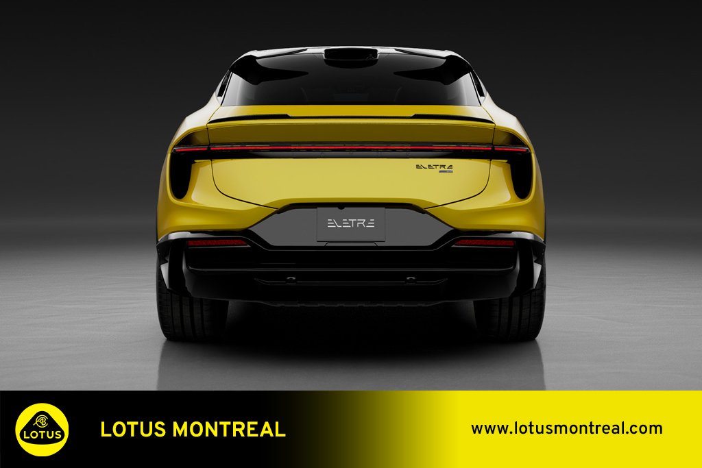 Lotus Eletre *MAINTENANT DISPONIBLE* Sport 2026 Jaune Kirkland - photo #4