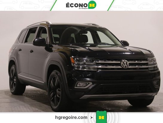 2019 Volkswagen Atlas Execline AWD CUIR TOIT BLUETOOTH CAMÉRA MAGS Black
