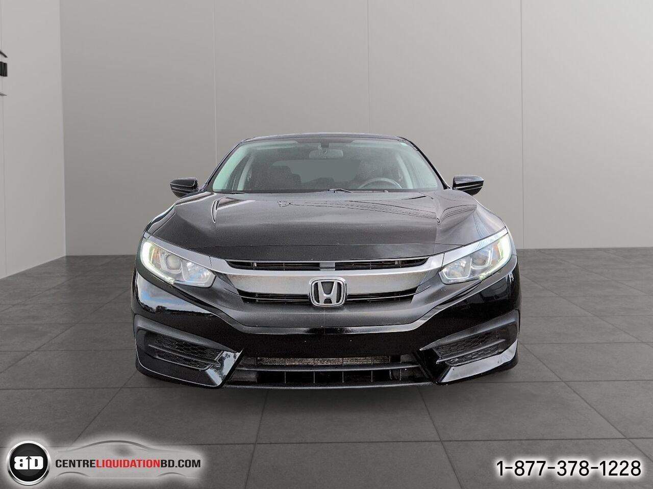 2016 Honda Civic Berline LX 4 portes CVT | BD0437 Black Granby - photo #1