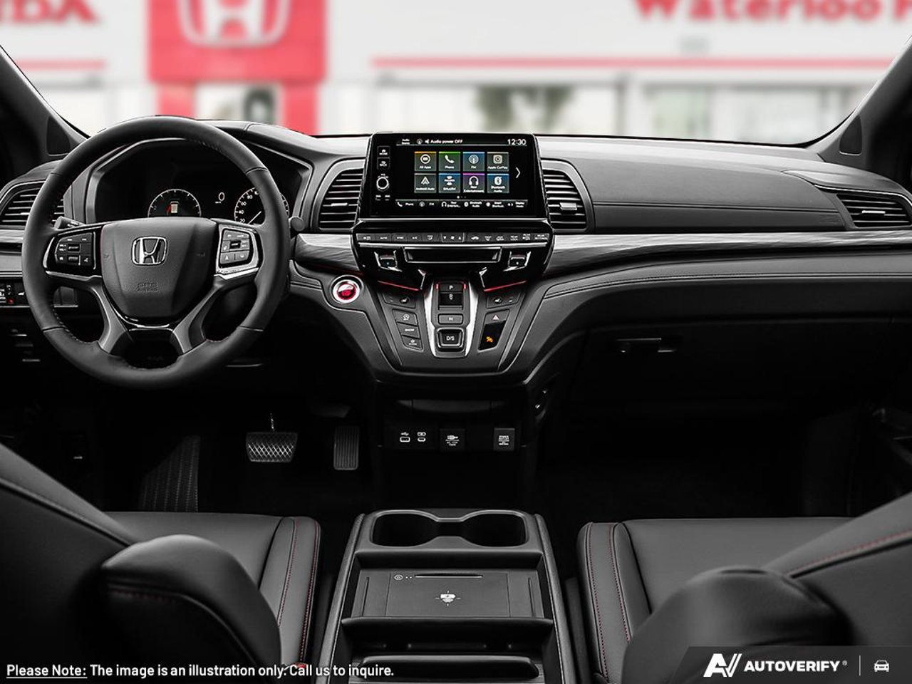 2026 Honda Odyssey 5FNRL6H76TB501967 Crystal Black Pearl Mirabel - photo #18
