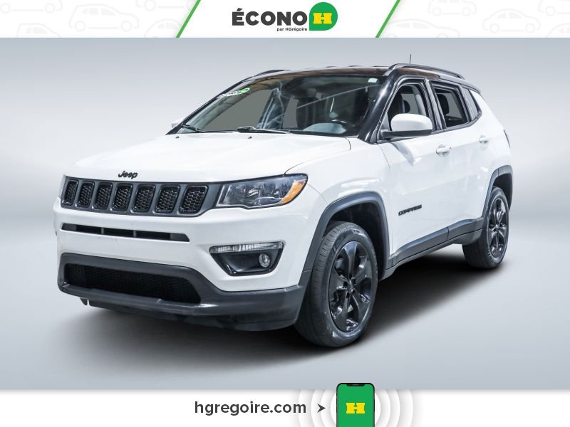 Jeep Compass 726289 | ALTITUDE A/C CUIR GR ELECT MAGS 2019 Blanc Laval - photo #2