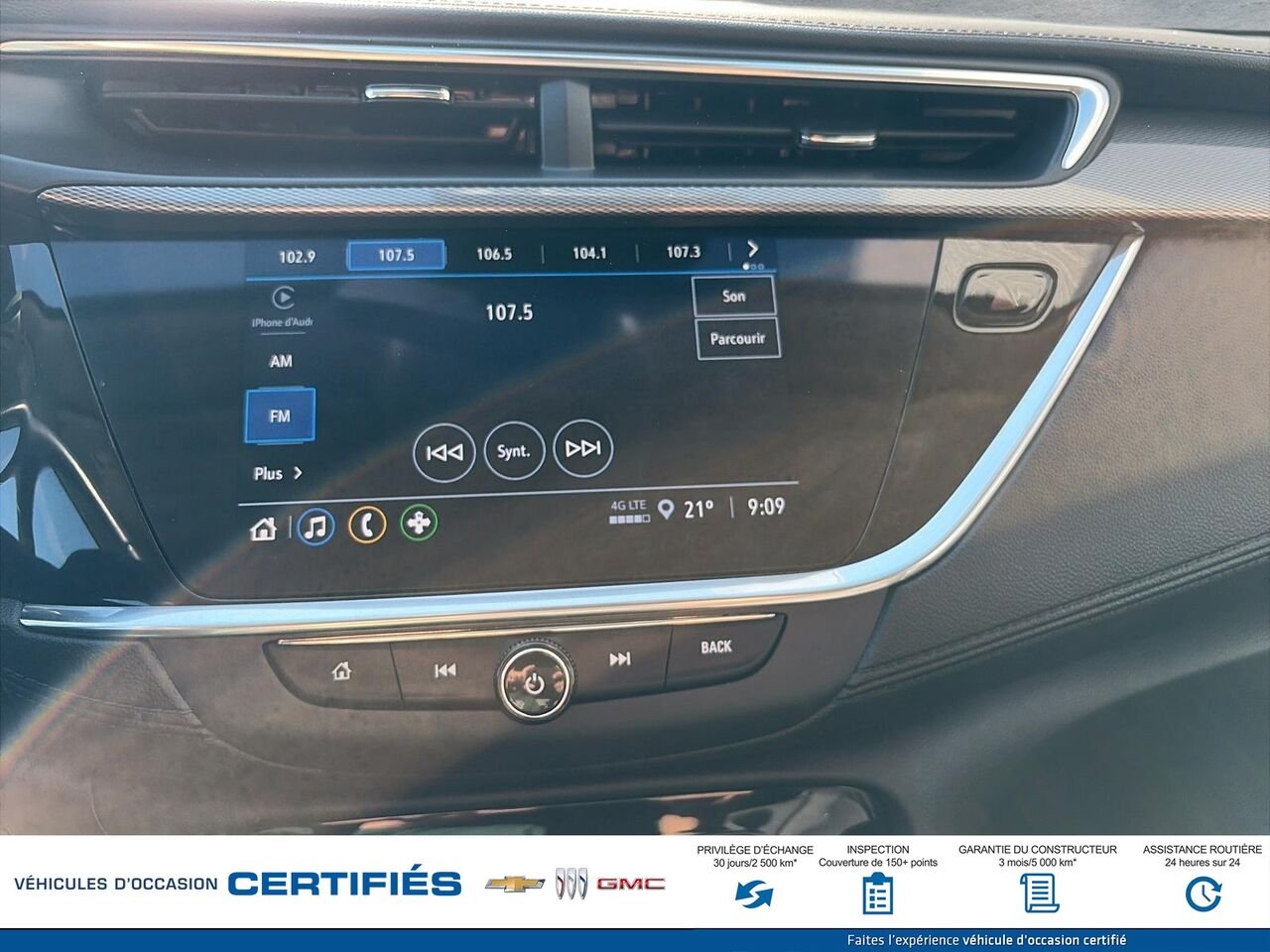 2023 BUICK ENCORE Privilégiée 4 portes TI Orange Montmagny - photo #12