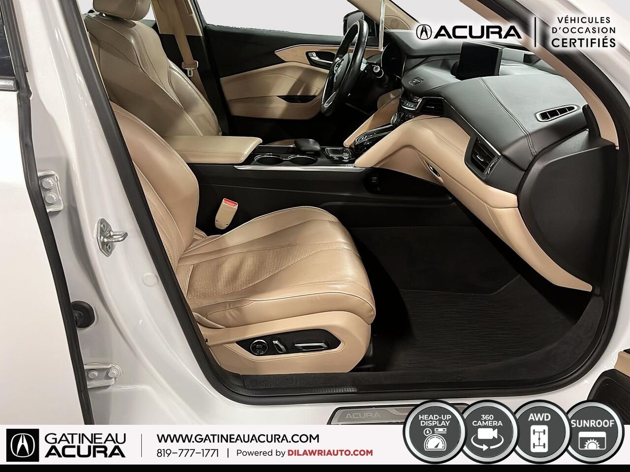 2021 Acura TLX Platinum Élite berline SH-AWD White Gatineau - photo #20