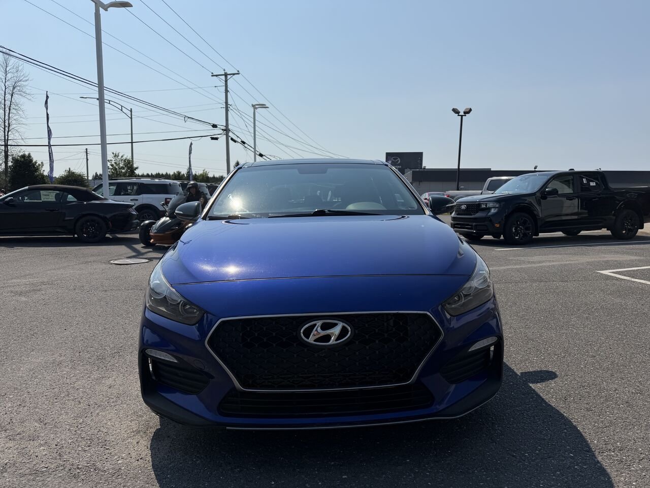 2019 HYUNDAI ELANTRA Blue Montmagny - photo #4
