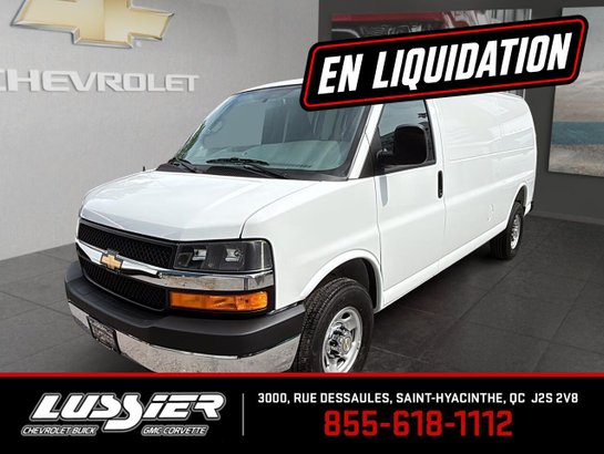 Chevrolet Fourgonnette Express utilitaire Traction arrière 3500 155 po 2026 BLANC SOMMET