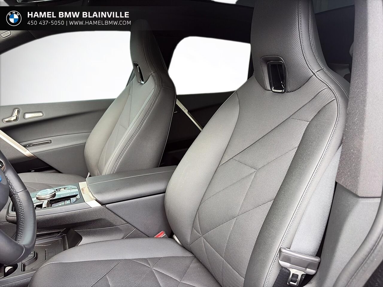 BMW iX M60 xDrive véhicule d'activités sportives 2024 Blanc Blainville - photo #7