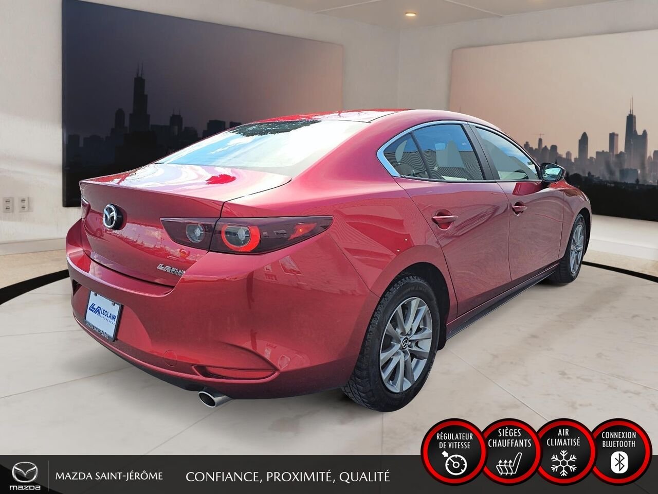 2023 Mazda Mazda3 Red Ste-Agathe des Monts - photo #5
