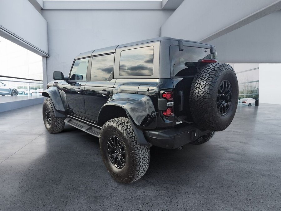 Ford Bronco Raptor 4X4 ** CUIR SUEDE ** ENS CARBONE ** TRES RARE ** CARFAX CLEAN ** 2024 Noir