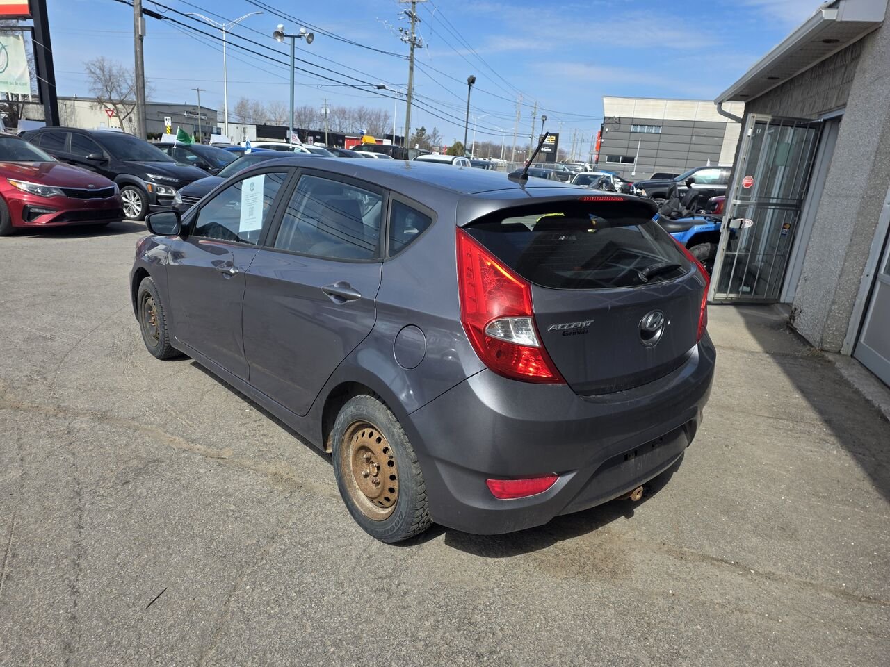 Hyundai Accent 2013 Noir Longueuil, - photo #3
