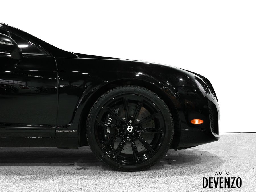 Bentley Continental Supersports 2010 2010 Noir