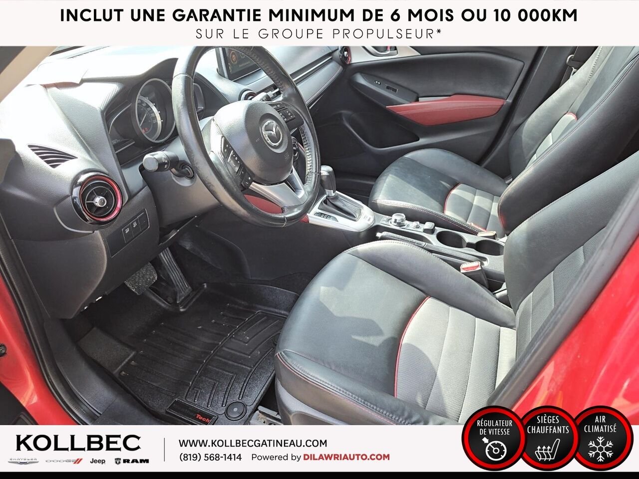 2016 Mazda CX-3 26102 | Traction avant 4 portes GS Red Gatineau - photo #24