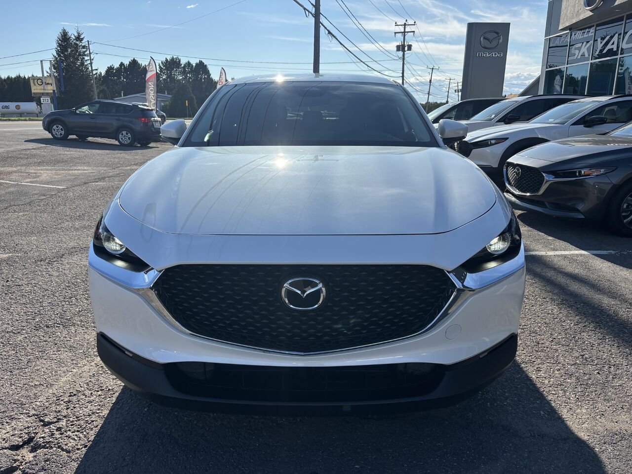 Mazda CX-30 GS TI 2025 Blanc Montmagny - photo #1