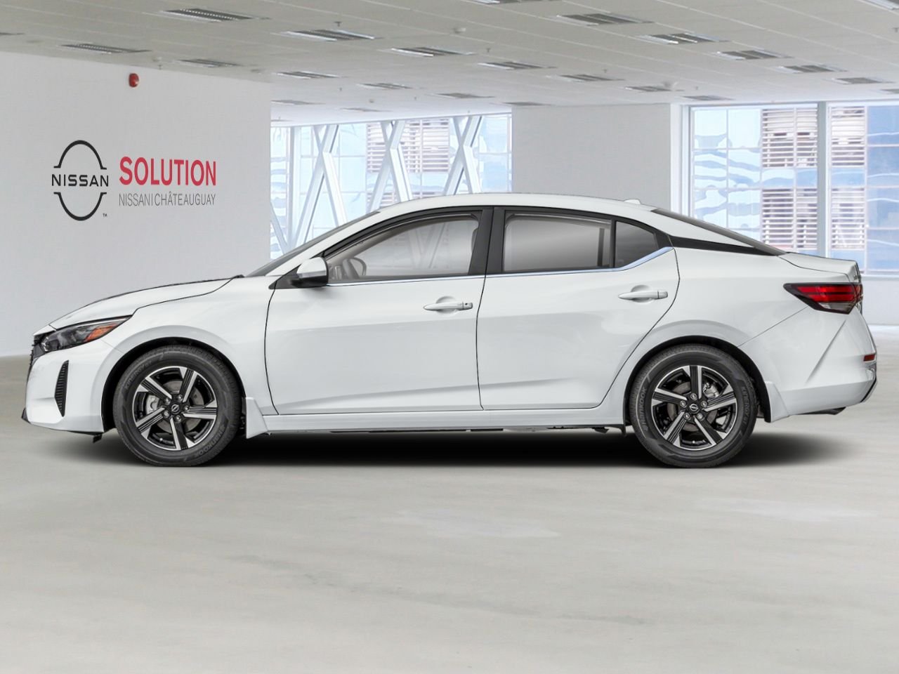Nissan Sentra SENTRA SV 2025 Blanc d'Aspen triple couche Châteauguay - photo #1