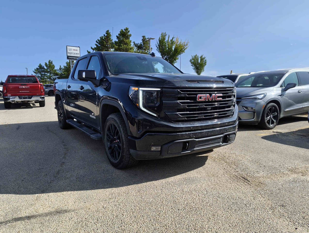 2024 GMC Sierra 1500 4WD Crew Cab 147 Elevation Black Sherwood Park - photo #2