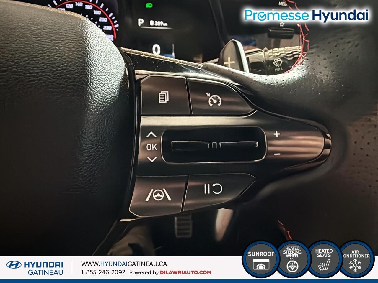 Hyundai Elantra N Line *** cuir , toit ouvrant , navigation*** 2022 Bleu Ottawa & Gatineau - photo #12