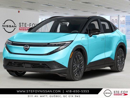 NISSAN LEAF PLATINUM+ PLATINUM+ TA 2027 NOIR INTENSE-BLEU BRISE MARINE NACRÉ(YFG)