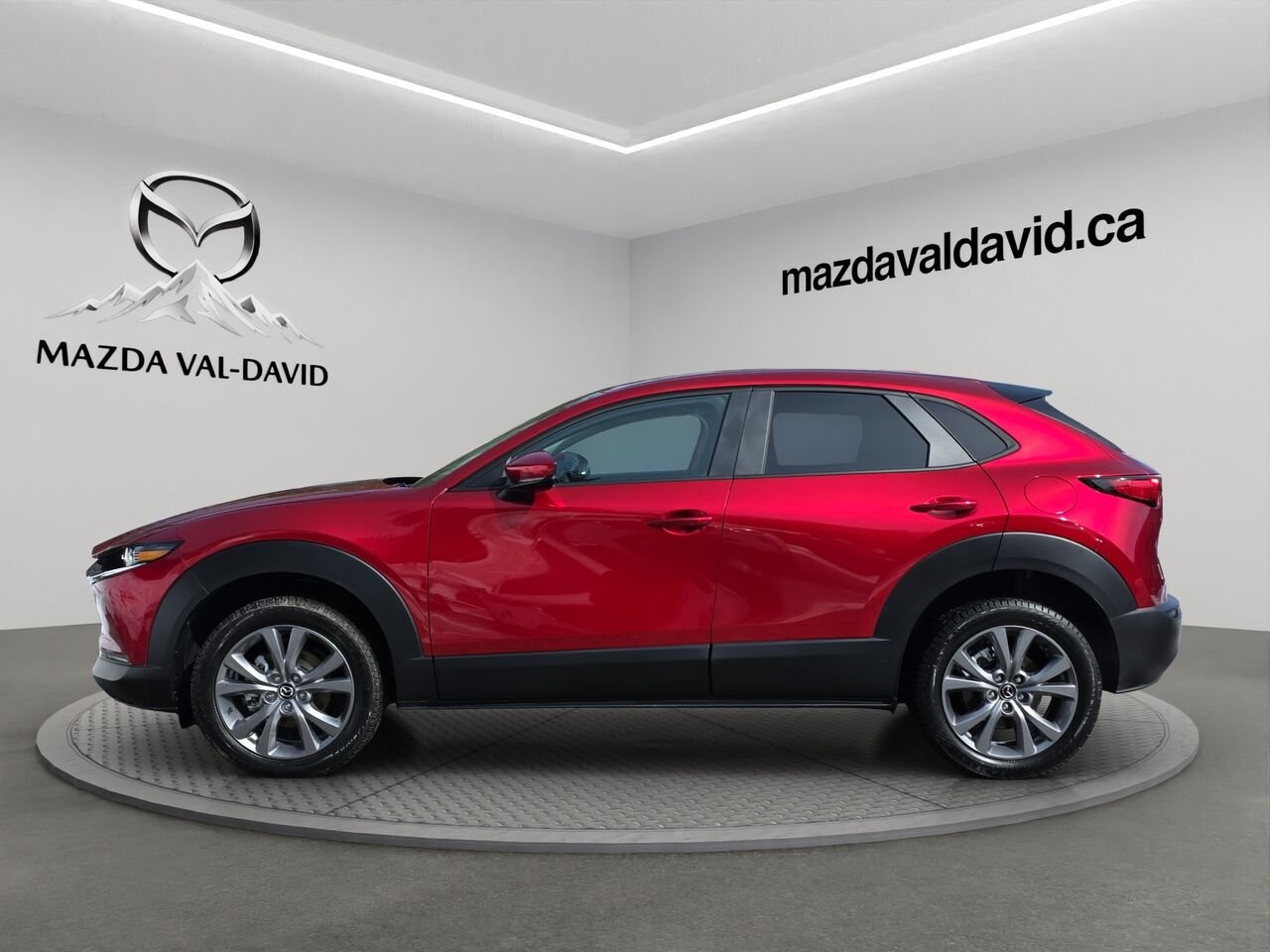 2026 Mazda CX-30 GT, awd, toit ouvrant, Écran 360 degré, Navigation, chargeur sans fil pour cellulaire Soul Red Crystal Metallic Val-David - photo #1